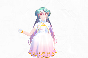 MMD YYB改变 _Cherry Blossom_v1.2θ 模型下载