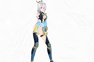 《MMD资源库》武士弱音(里)