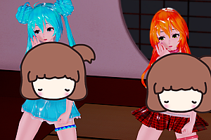 《MMD资源库》 俩个模型 (里)