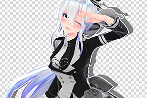 MMD资源下载 TDA GSR Haku模型下载