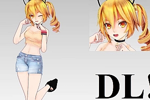 MMD模型下载 TDA Akita Neru ~Cute~ 模型下载