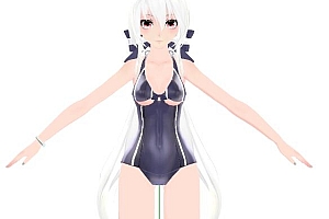 MMD模型下载 tda Swimsuit 模型下载