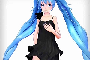 MMD模型下载  TDA Deep Sea Miku 模型下载