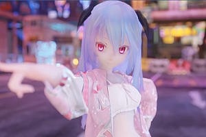 《MMD模型》赛博朋克风模型下载(里)