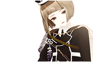 MMD模型漣式前田藤四郎 1.06模型下载