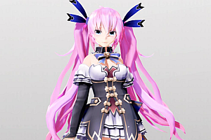 MMD模型TDA Luka Cosplay as Noire模型下载
