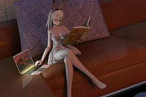 MMD模型TDA式_家居睡衣霜星模型下载
