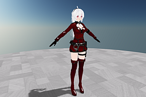 MMD模型少校 弱音模型下载