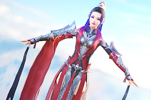 MMD模型雪河军娘模型下载