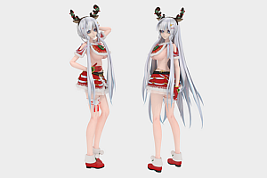 在原七海模型下载Tda Fraise Noel HMS