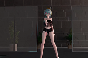 MMD模型 洛天依完整模型下载