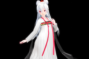 MMD模型下载  TDA Hanfu Haku
