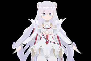 MMD模型下载 碧蓝航线 恶毒