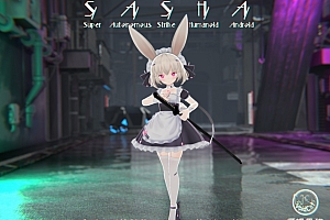 MMD模型下载  【オリジナル3Dモデル】サーシャ SASHA