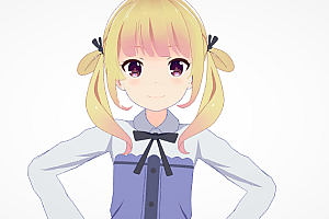 MMD模型下载 苑生百花 少女编号