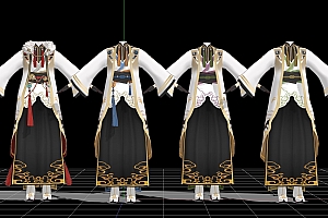 【衣装配布】ES2 春景系列衣装(天祥院英智、明星昴流、衣更真绪、白鸟蓝良)